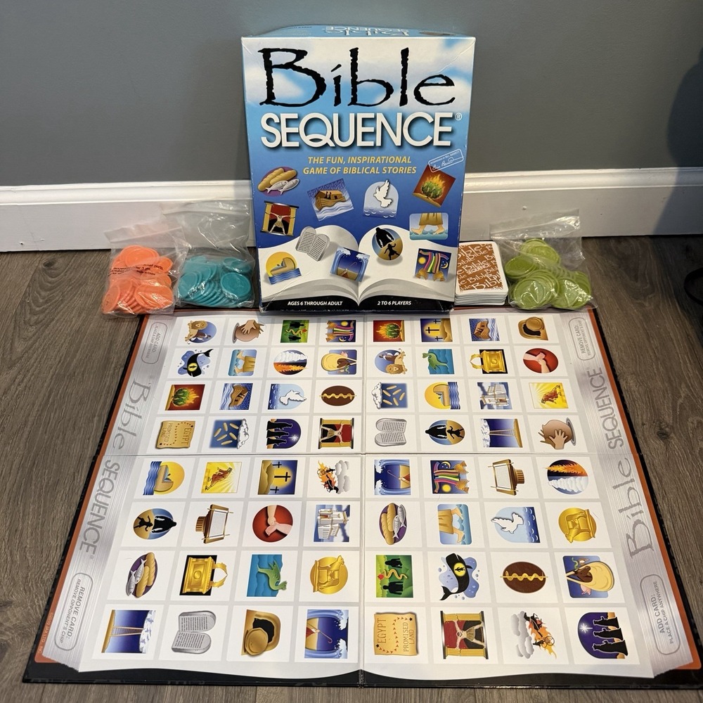 Sequence Bible Game Biblical Stories Jax 2010 COMPLETE- Just no Instructions